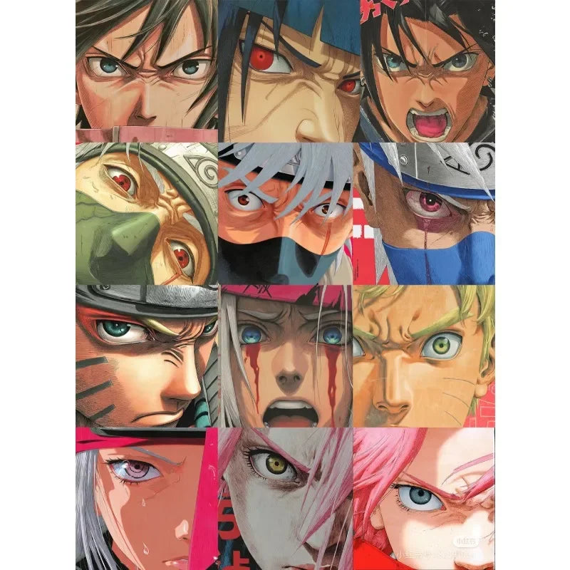 Anime Naruto HD Poster Retro Art Prints Home Living Room Wall Art Decorative Murals sketch Canvas Painting Wall Decor Aesthetics
