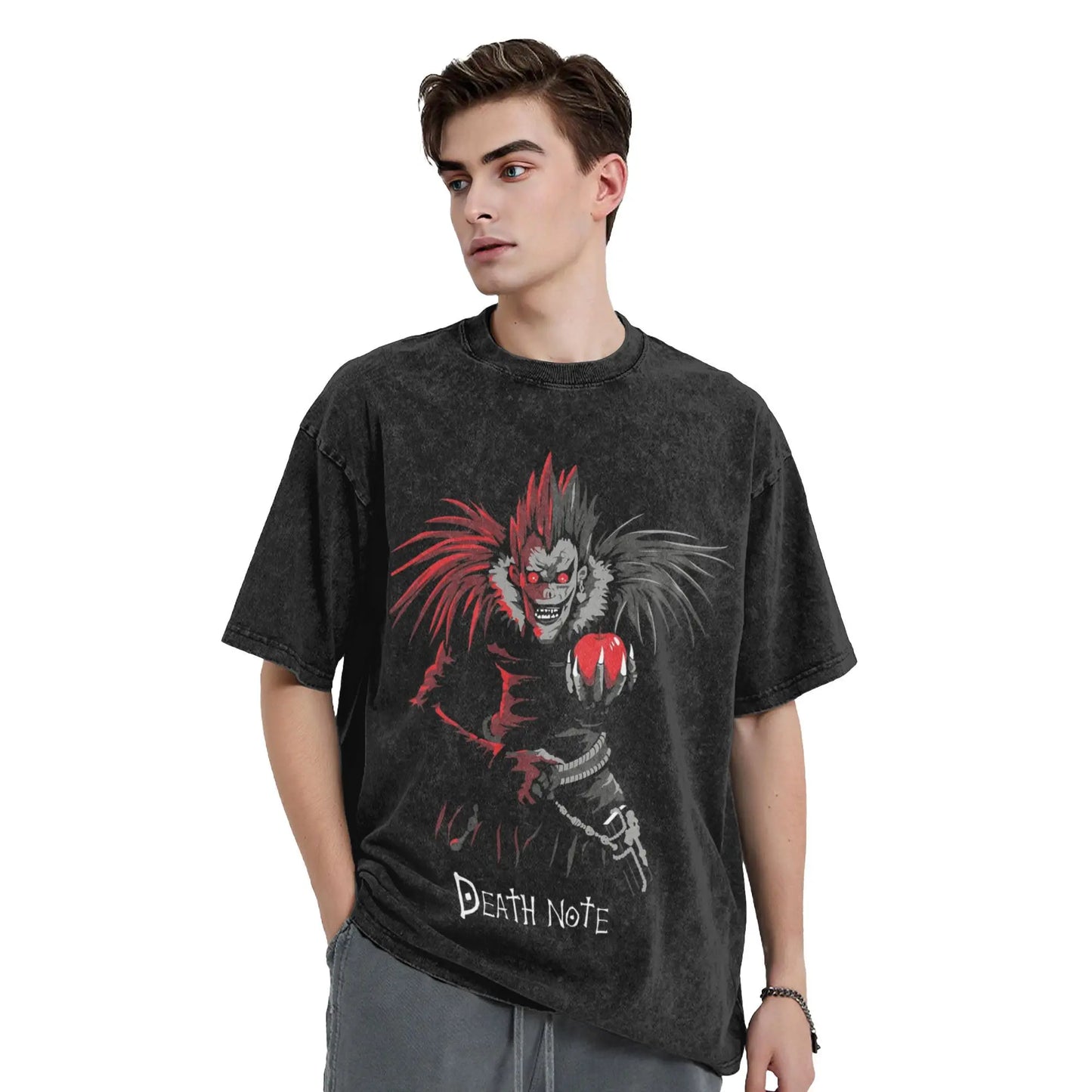 soul reaper Death Note T-Shirt Summer Streetwear T Shirts Cotton Harajuku Tshirt For Man Short Sleeve Print Top Tees
