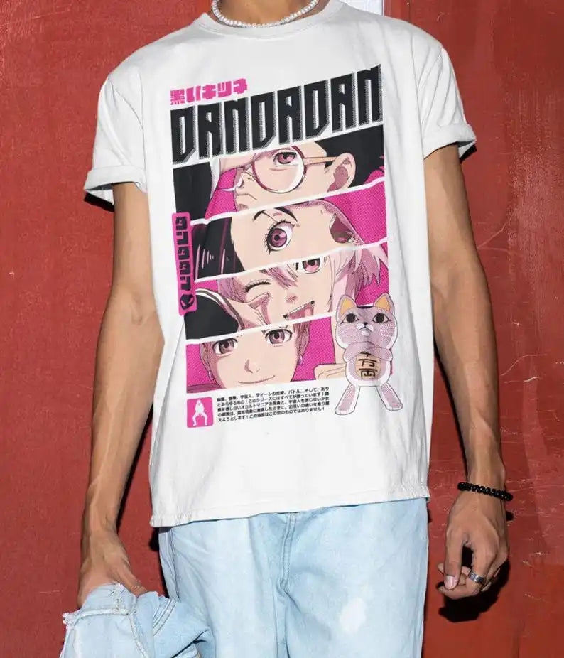 Dandadan T-shirt Japanaise Anime Manga Gift Exclusive Shirt All Size