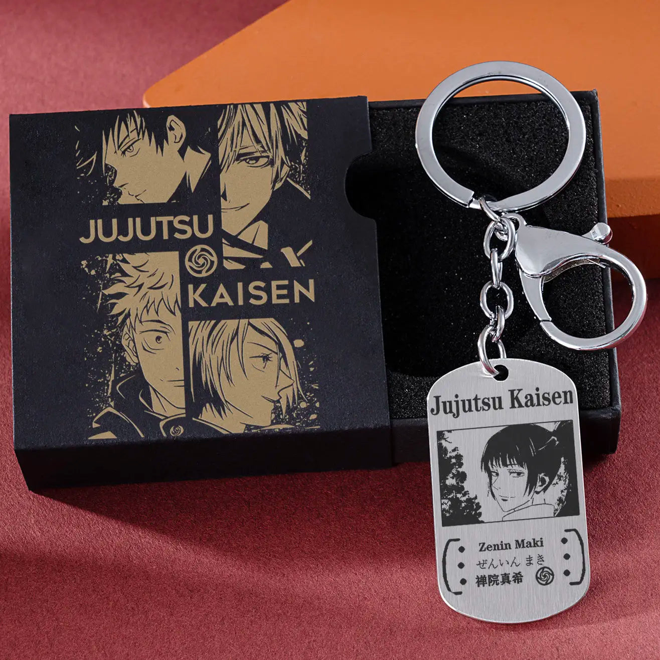 Jujutsu Kaisen Gojo Satoru keychain chain pendant anime cartoon two-dimensional titanium steel school bag jewelry holiday gift