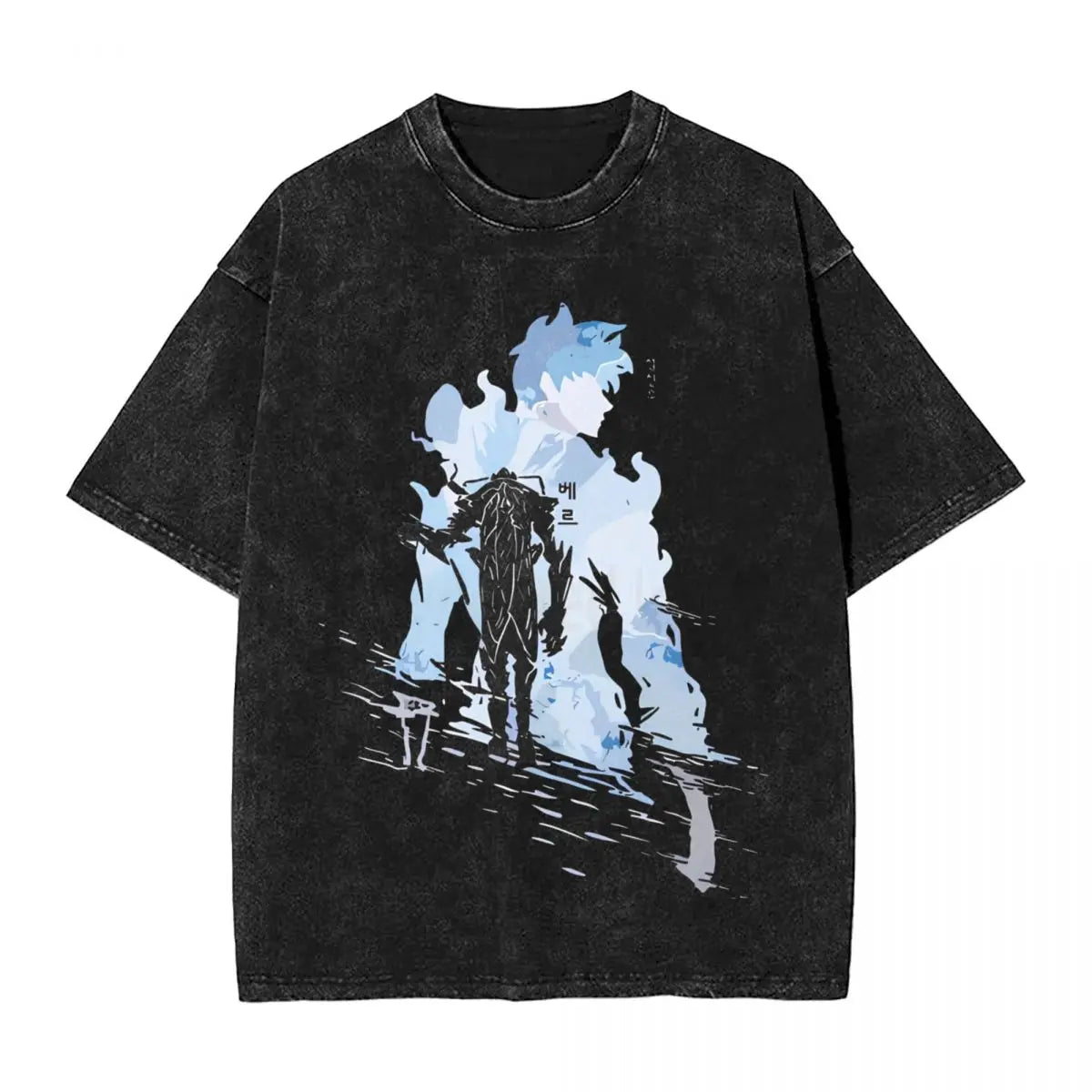 S-Solo L-Leveling T-Shirt Summer Y2K Fun T-Shirts 2025 Casual Harajuku Tee Shirt For Male Short-Sleeved Loose Top Tees