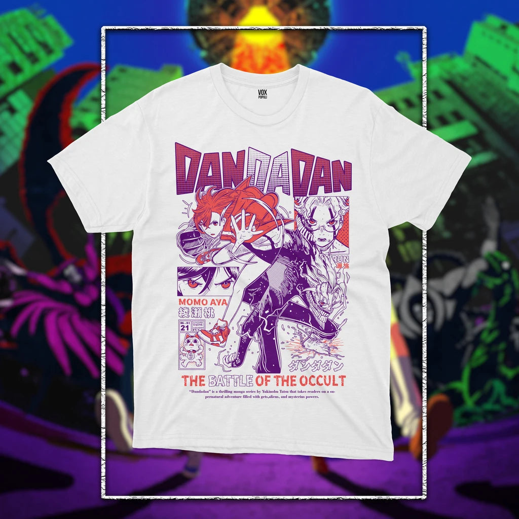 DAN DA DAN Evil Eye Graphic T Shirts Women Men Oversized Y2k T Shirt Japenese Ainme Female Male Casua Cotton Fashion Top Tees