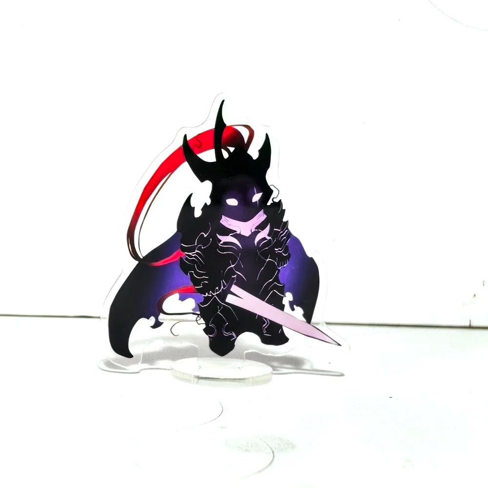 Anime Solo Leveling Sung Jinwoo Acrylic Stand Model Plate Decoration Desk Figure Display Friends Gift Game Related Products