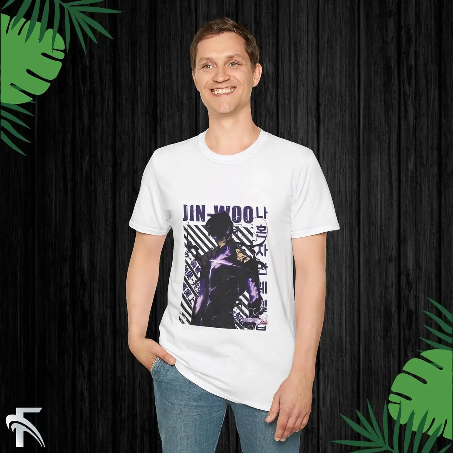 Solo Leveling Jinwoo Anime T-Shirt for Men and Women