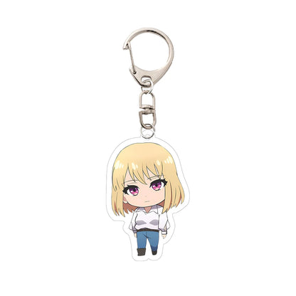 Anime Solo Leveling Figur Peripherals Acrylic Keychain Pendant Sung Jin Woo Sung Jin Ah Yoo Jin Ho Statue Bag Accessories Toys