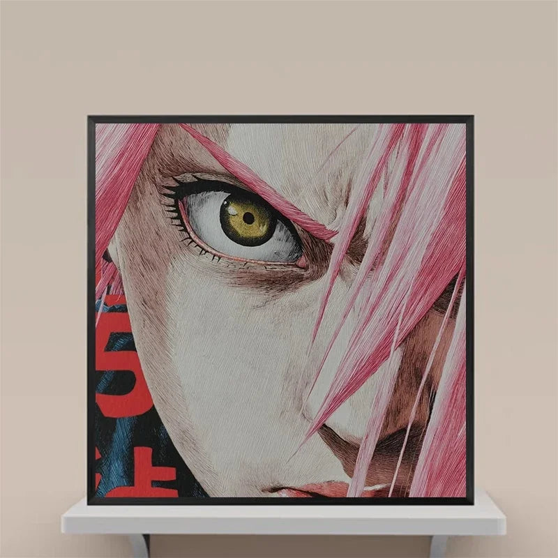 Anime Naruto HD Poster Retro Art Prints Home Living Room Wall Art Decorative Murals sketch Canvas Painting Wall Decor Aesthetics