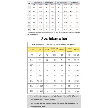 New Naruto Anime Peripheral Printing T-shirt Men's Summer Japanese Loose Casual Wear Large Size Children's Parent-child Top