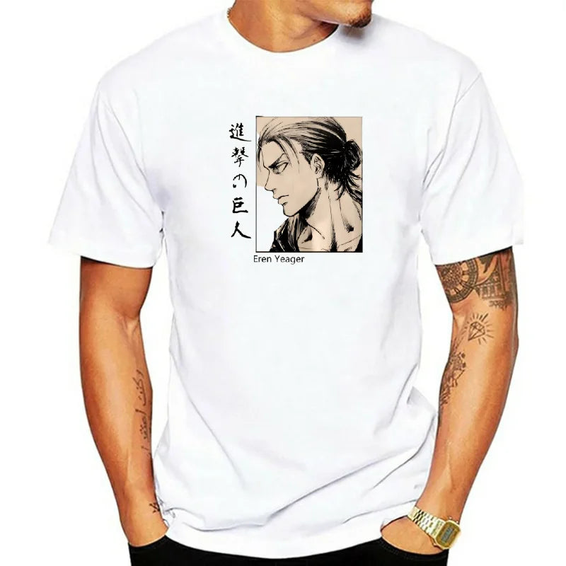 Attack on Titan Top Tees Girl Graphic Hip Hop Women Digital Colorful Punk T-shirt 2000s Classic Aesthetic Retro