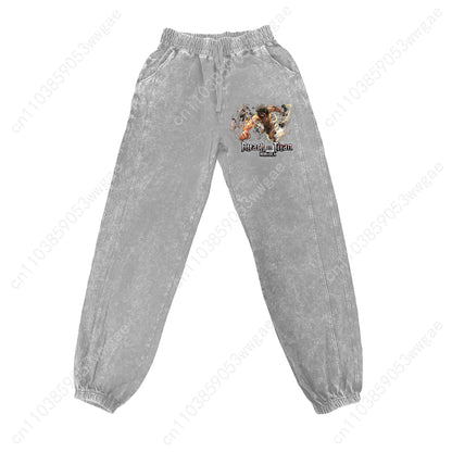 Attack On Titan Pants Mens Womans Teenagers Retro Vintage Trousers Cotton High Quality Elastic Sweatpant Anime Custom Made Pant