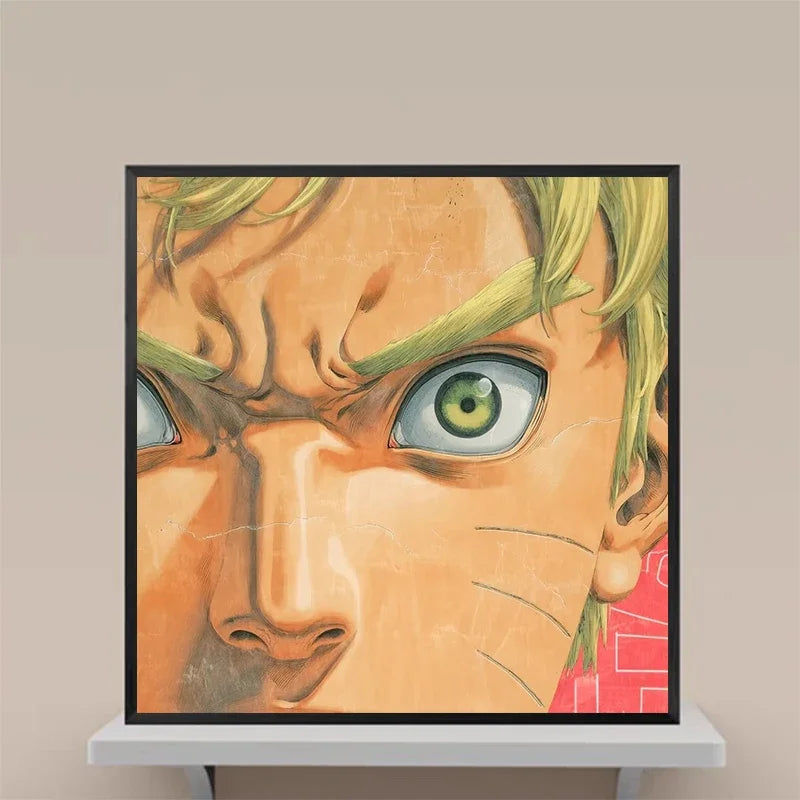 Anime Naruto HD Poster Retro Art Prints Home Living Room Wall Art Decorative Murals sketch Canvas Painting Wall Decor Aesthetics