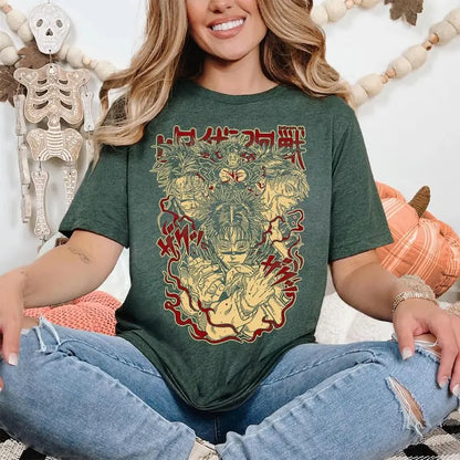 Choso JJK Jujutsu Kaisen Shirt Anime Graphic Tee Shirts Gifts Vintage Unisex Tees