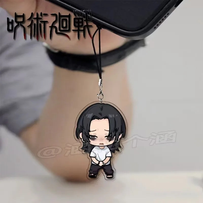 "Jujutsu Kaisen" peripheral mobile phone chain, "Natsuki" cartoon creative lanyard decoration pendant, gift keychain
