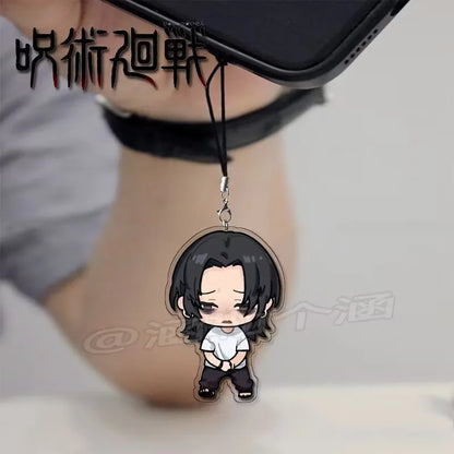 "Jujutsu Kaisen" peripheral mobile phone chain, "Natsuki" cartoon creative lanyard decoration pendant, gift keychain