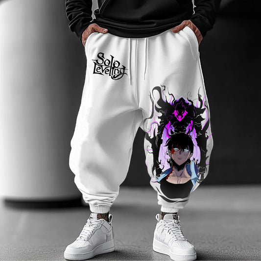 Solo Leveling Hot Blood Anime Print Men's Women's Summer Fashion Street Casual Loose T-Shirt, Hoodie, Shorts and Sweatpants Top