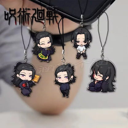 "Jujutsu Kaisen" peripheral mobile phone chain, "Natsuki" cartoon creative lanyard decoration pendant, gift keychain