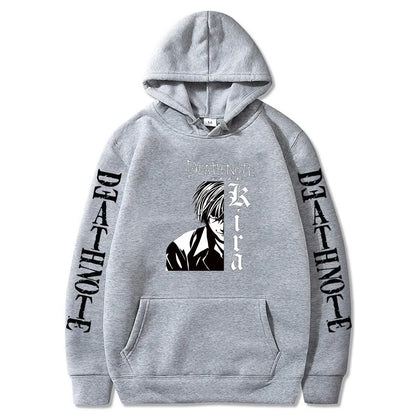 Death Note Japanese Anime Hoodie Fashion  Design Men's Women's Sweatshirt Autumn Winter Graphic Printing Sweatshirts for Fans