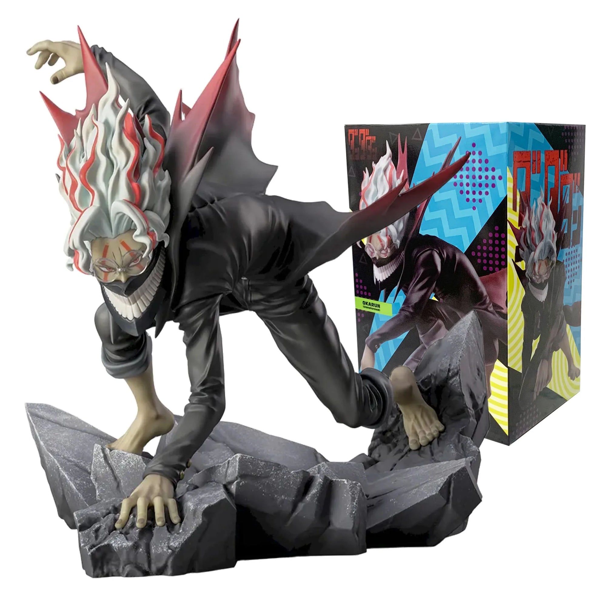 11Cm Anime DAN DA DAN Takakura Ken Figure Squat Position Ornaments Human Collection of Mdel Doll Decorations Toys Gifts PVC