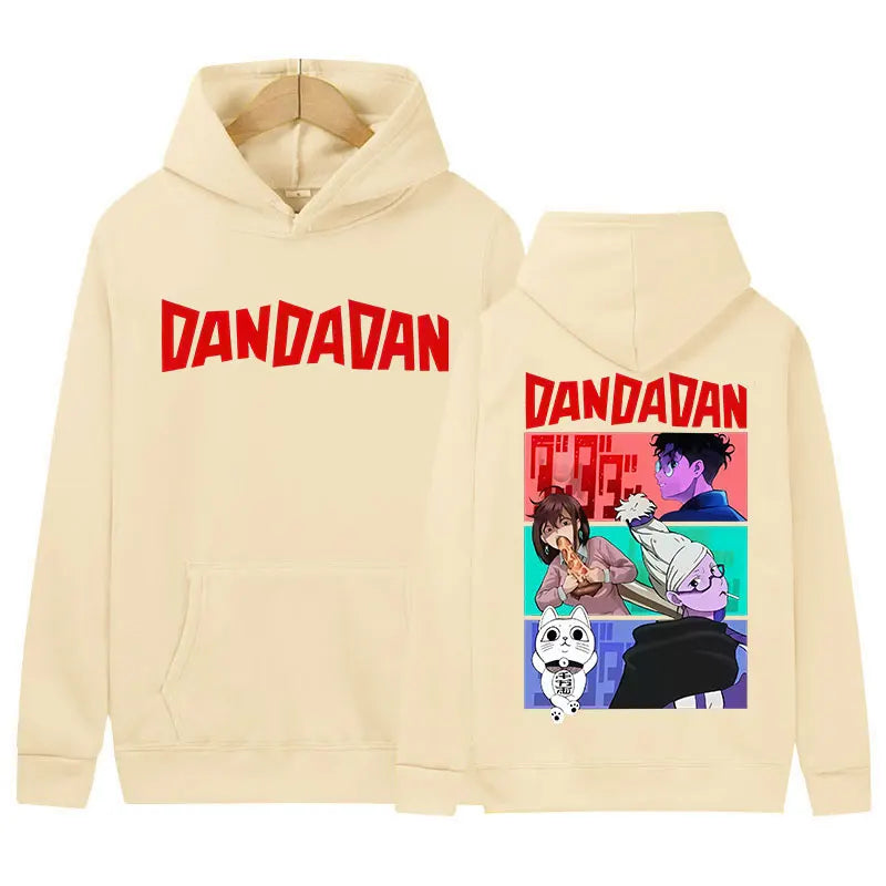 Anime Dandadan Okarun Dan Da Dan Graphic Merch Hoody Mens Women Vintage Aesthetic Sweatshirt Fashion High Quality Fleece Hoodies