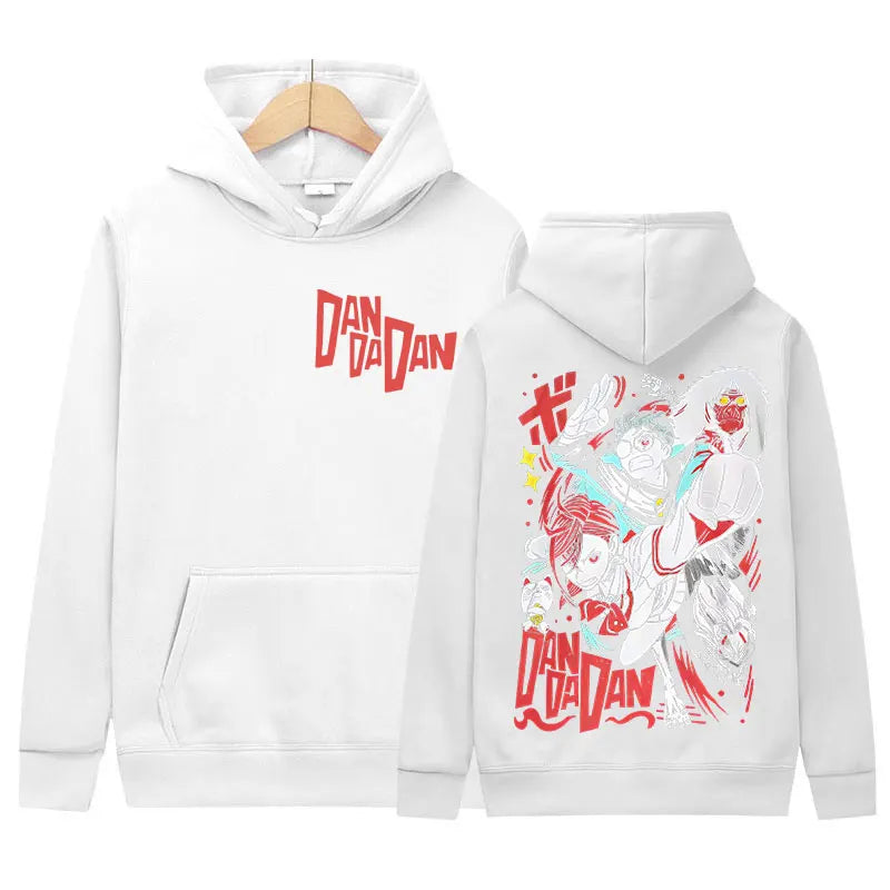 Japanese Anime Dandadan Okarun Dan Da Dan Merch Hoody Men Women Clothing Harajuku Style Sweatshirt Y2K Hip Hop Oversized Hoodies