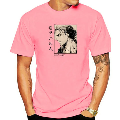 Attack on Titan Top Tees Girl Graphic Hip Hop Women Digital Colorful Punk T-shirt 2000s Classic Aesthetic Retro