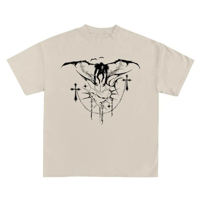 Ryuk Death Cybersigilism y2k Y2K grunge Grunge aesthetic death note gothic tshirt anime tshirt vintage streetwear