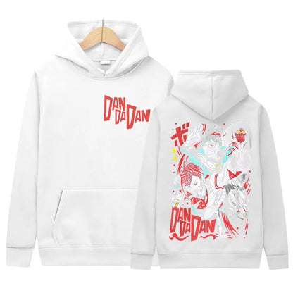 Japanese Anime Dandadan Okarun Dan Da Dan Merch Hoody Men Women Clothing Harajuku Style Sweatshirt Y2K Hip Hop Oversized Hoodies