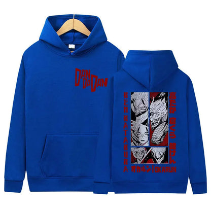 Anime Dandadan Okarun Dan Da Dan Graphic Hoody Men Women Clothing Hip Hop Oversized Sweatshirt Fashion High Quality Fleece Hoody