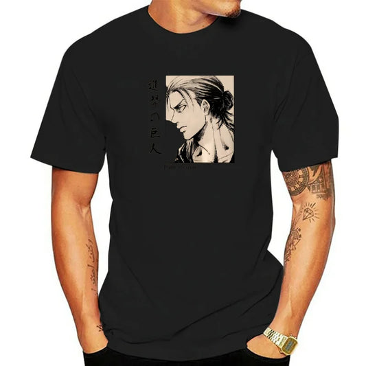 Attack on Titan Top Tees Girl Graphic Hip Hop Women Digital Colorful Punk T-shirt 2000s Classic Aesthetic Retro