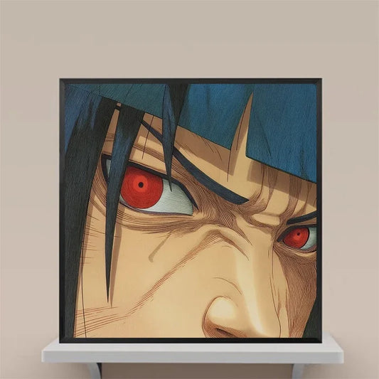 Anime Naruto HD Poster Retro Art Prints Home Living Room Wall Art Decorative Murals sketch Canvas Painting Wall Decor Aesthetics