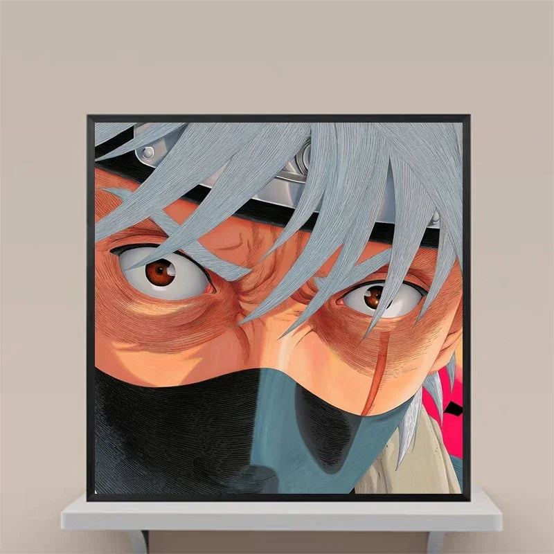 Anime Naruto HD Poster Retro Art Prints Home Living Room Wall Art Decorative Murals sketch Canvas Painting Wall Decor Aesthetics