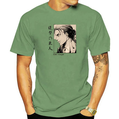 Attack on Titan Top Tees Girl Graphic Hip Hop Women Digital Colorful Punk T-shirt 2000s Classic Aesthetic Retro