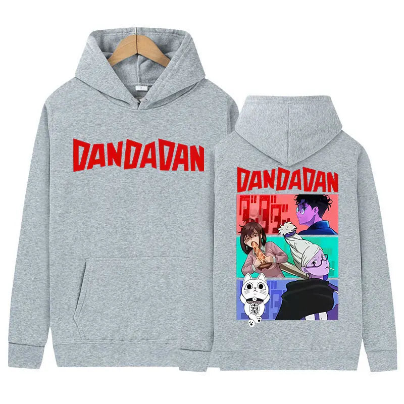 Anime Dandadan Okarun Dan Da Dan Graphic Merch Hoody Mens Women Vintage Aesthetic Sweatshirt Fashion High Quality Fleece Hoodies