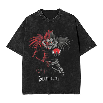 soul reaper Death Note T-Shirt Summer  Streetwear T Shirts Cotton Harajuku Tshirt For Man Short Sleeve Print Top Tees