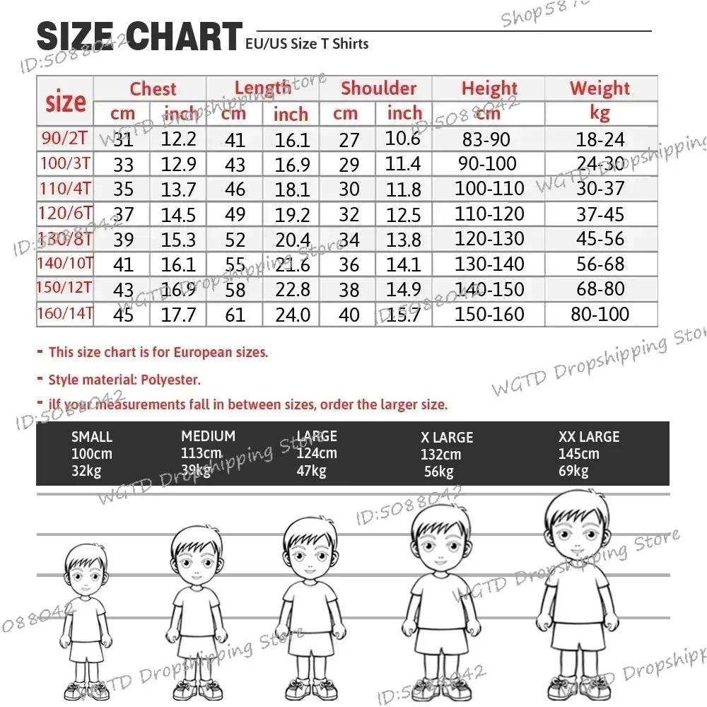 Dan Da Dan Anime Boys Girls T-shirts Japanese Manga Dandadan Children's Clothing Cute Cartoon Graphic Print Kids Y2K Tops