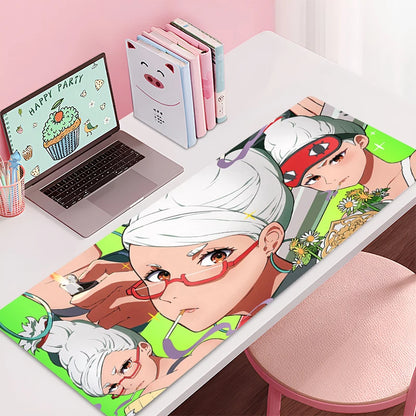 Gaming Mouse Pad DAN DA DAN Gamer Computer Accessories Keyboard Large Mat Mousepad Company Laptop Desk mat PC HD Anime Mousepad