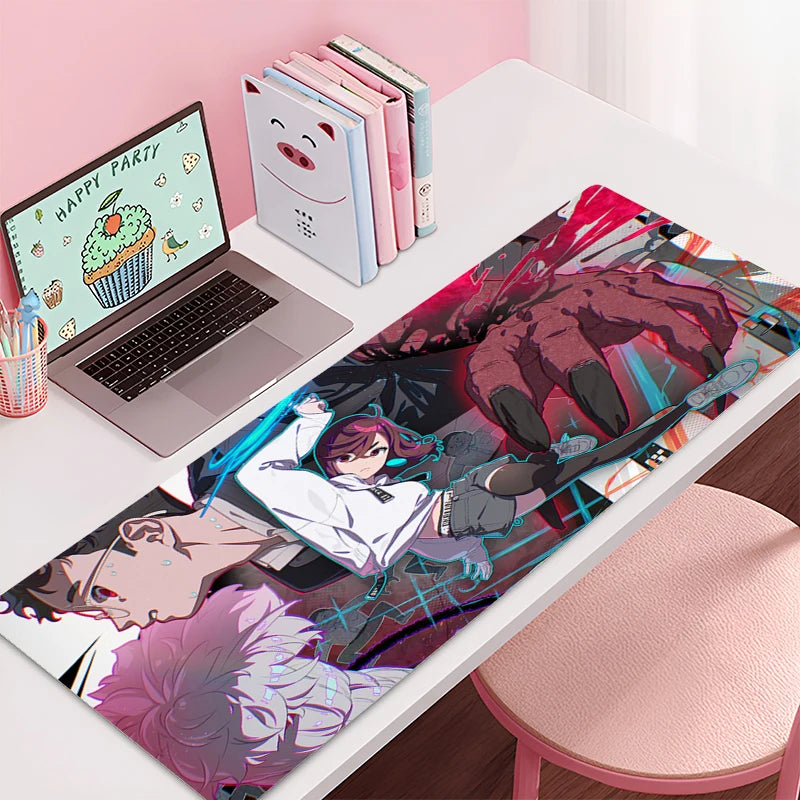 Gaming Mouse Pad DAN DA DAN Gamer Computer Accessories Keyboard Large Mat Mousepad Company Laptop Desk mat PC HD Anime Mousepad