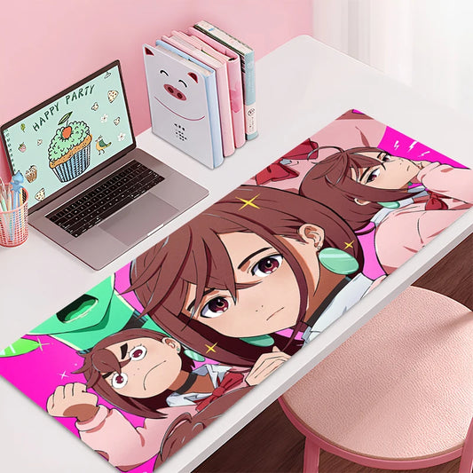 Gaming Mouse Pad DAN DA DAN Gamer Computer Accessories Keyboard Large Mat Mousepad Company Laptop Desk mat PC HD Anime Mousepad