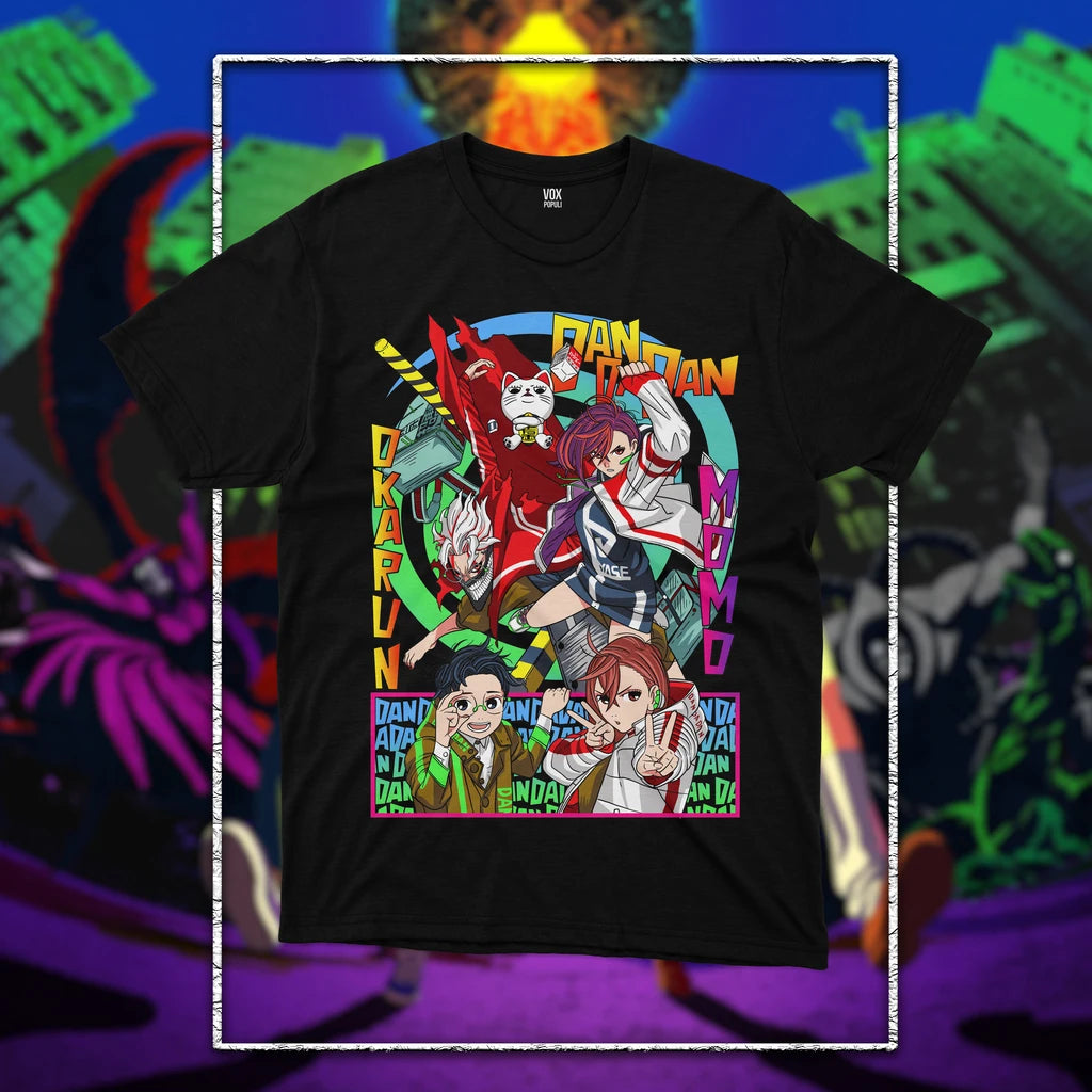 DAN DA DAN Evil Eye Graphic T Shirts Women Men Oversized Y2k T Shirt Japenese Ainme Female Male Casua Cotton Fashion Top Tees