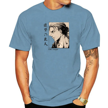 Attack on Titan Top Tees Girl Graphic Hip Hop Women Digital Colorful Punk T-shirt 2000s Classic Aesthetic Retro