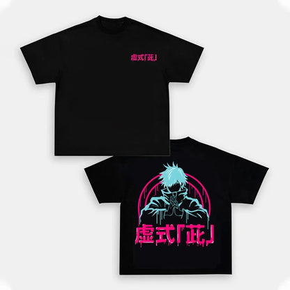 Gojo Satoru Jujutsu Kaisen Anime Men Women Oversized Summer T-shirt Harajuku Casual Comfortable Retro Loose Short Sleeve Y2k Top