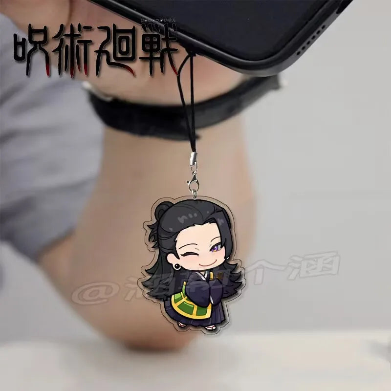 "Jujutsu Kaisen" peripheral mobile phone chain, "Natsuki" cartoon creative lanyard decoration pendant, gift keychain