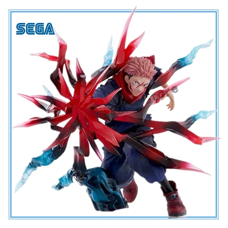 In Stock Original SEGA Jujutsu Kaisen Itadori Yuji Luminasta PVC 15.5cm Anime Character Model Collection Toys Gifts