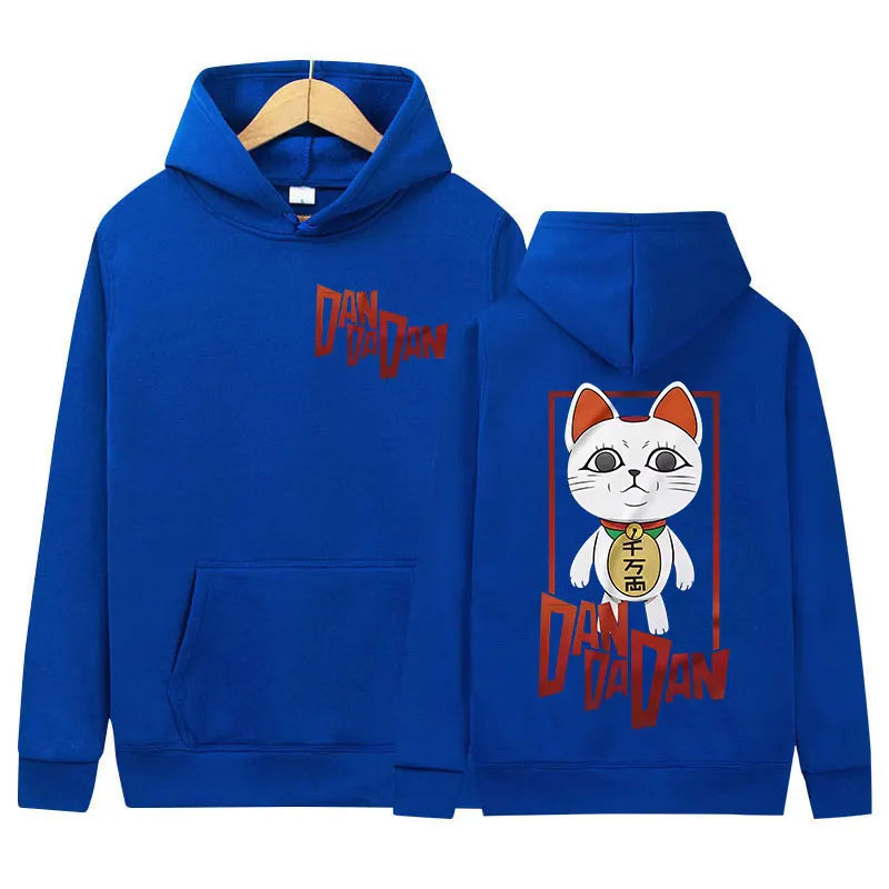 Japan Anime Dandadan Okarun Dan Da Dan Graphic Hoody Mens Women Fashion Harajuku Sweatshirts Vintage High Quality Fleece Hoodies