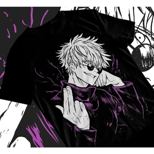 Nanami Kento Anime JJK T-Shirt Jujutsu Kaisen Gojo Satoru Itadori Yuji‌ Gift Shirt Soft Tee