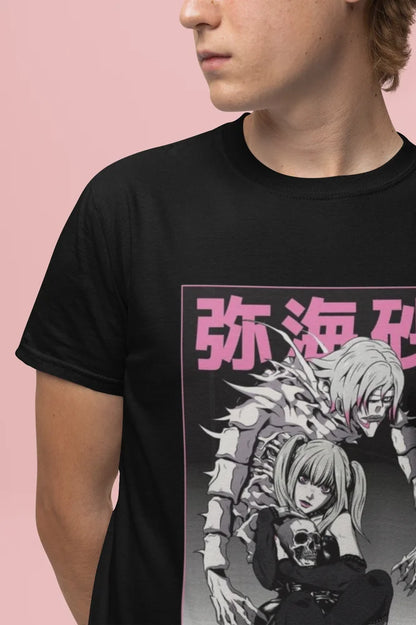 Death Note Shirt Ryuk L Kira T-Shirt Misa Tshirt Rem Tee Anime Horror Near Naomi