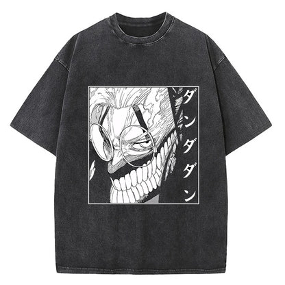 Dandadan Okarun T-shirt Men Japanese Anime T Shirt Cartoon High Quality Cotton EU Size Tshirt Aesthetic Fashion Tee Male