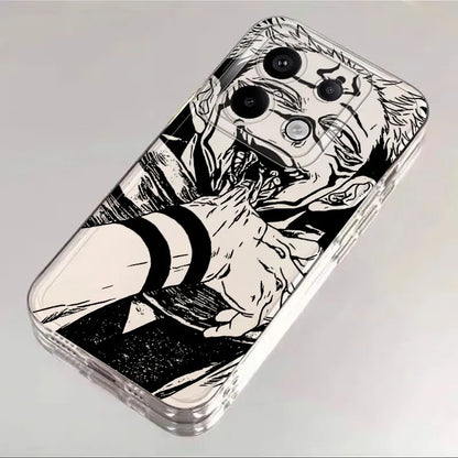 Jujutsu Cool Kaisen Satoru Gojo Case for Xiaomi Poco X5 X3 NFC X4 GT X4 M3 X3 Pro Clear Soft