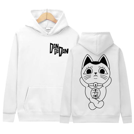 Anime Dandadan Okarun Dan Da Dan Graphic Hoody Men Women Loose Oversized Pullover Sweatshirt Fashion High Quality Fleece Hoodies