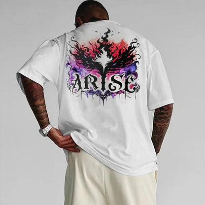 Men's T-shirt Anime Solo Leveling Graphic Tee Oversized Streetwear Women Short Sleeved Tee Cotton Loose Y2k Clothes Tops Summer