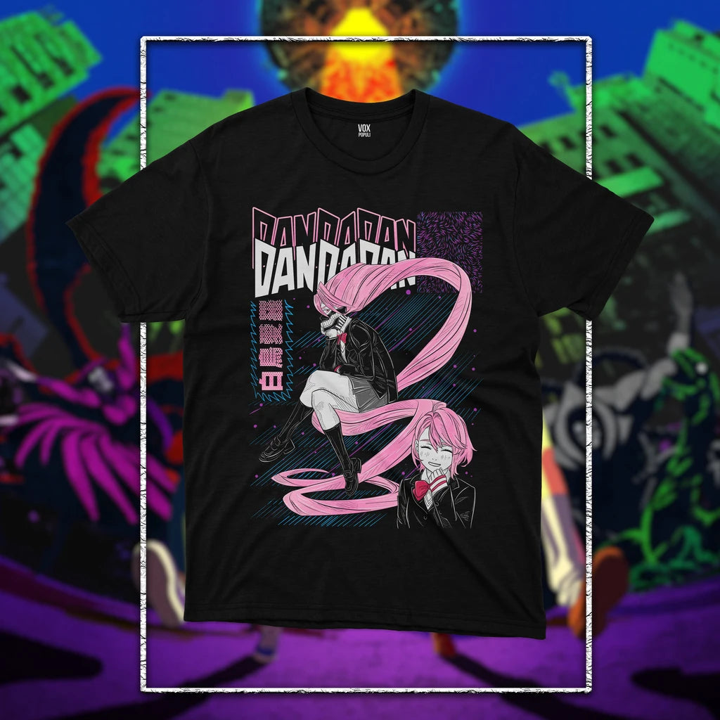 DAN DA DAN Evil Eye Graphic T Shirts Women Men Oversized Y2k T Shirt Japenese Ainme Female Male Casua Cotton Fashion Top Tees